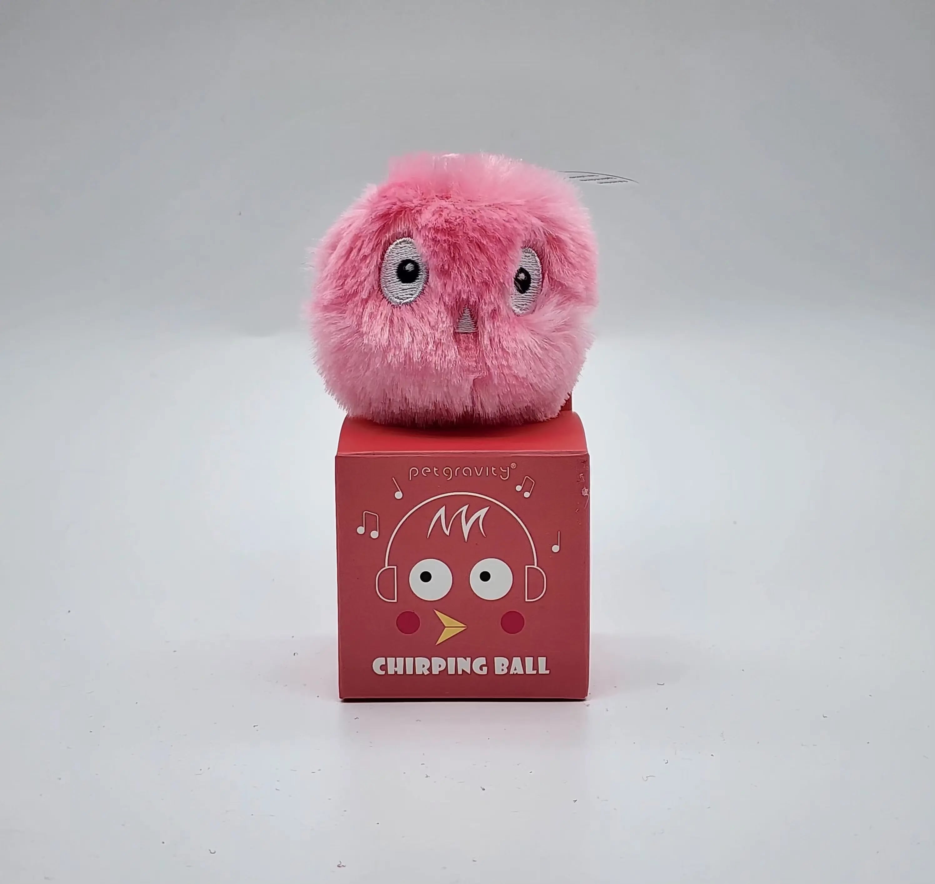 Lot de 3 Balles en peluche pour chats Calchou