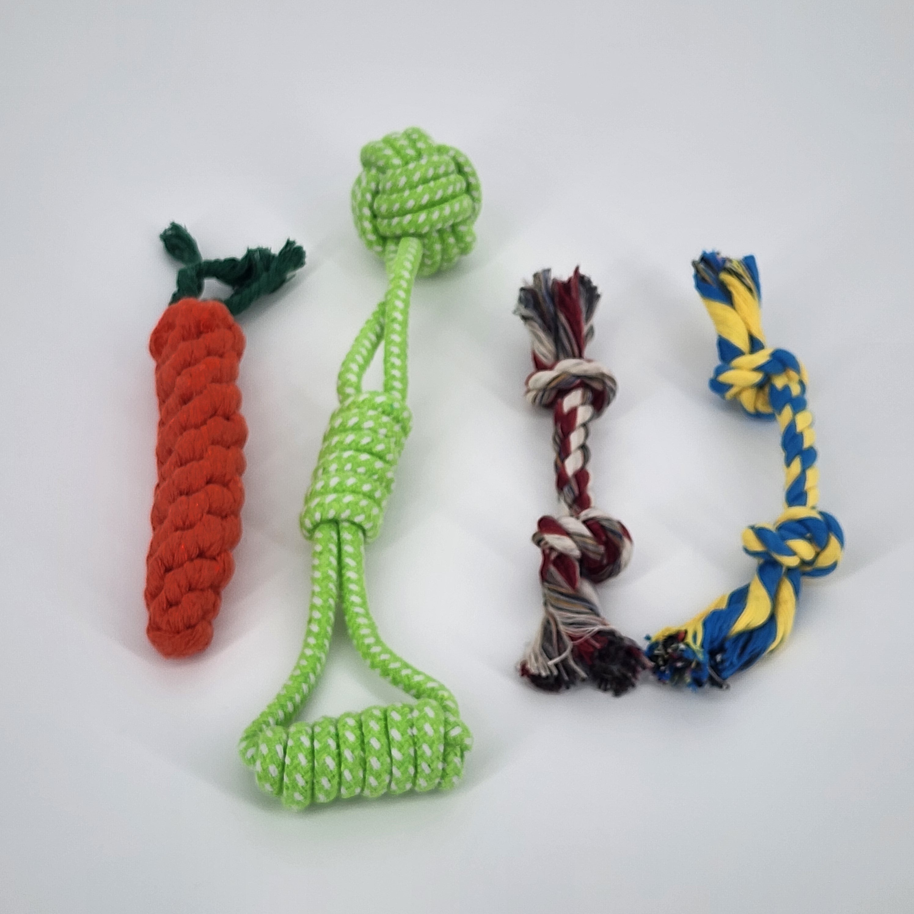 Lot de 4 cordes pour chiens Calchou