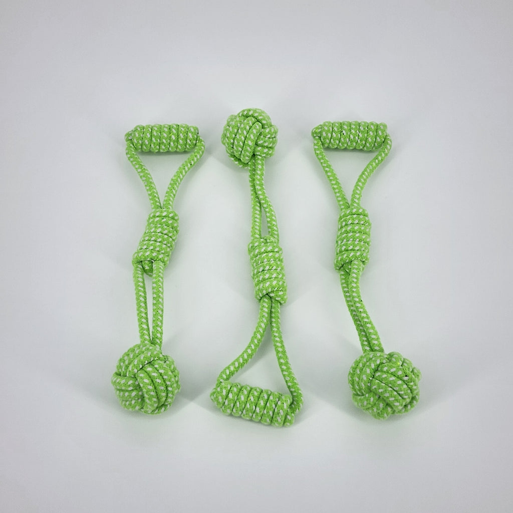 Lot de 3 Cordes à lancer pour chiens Calchou