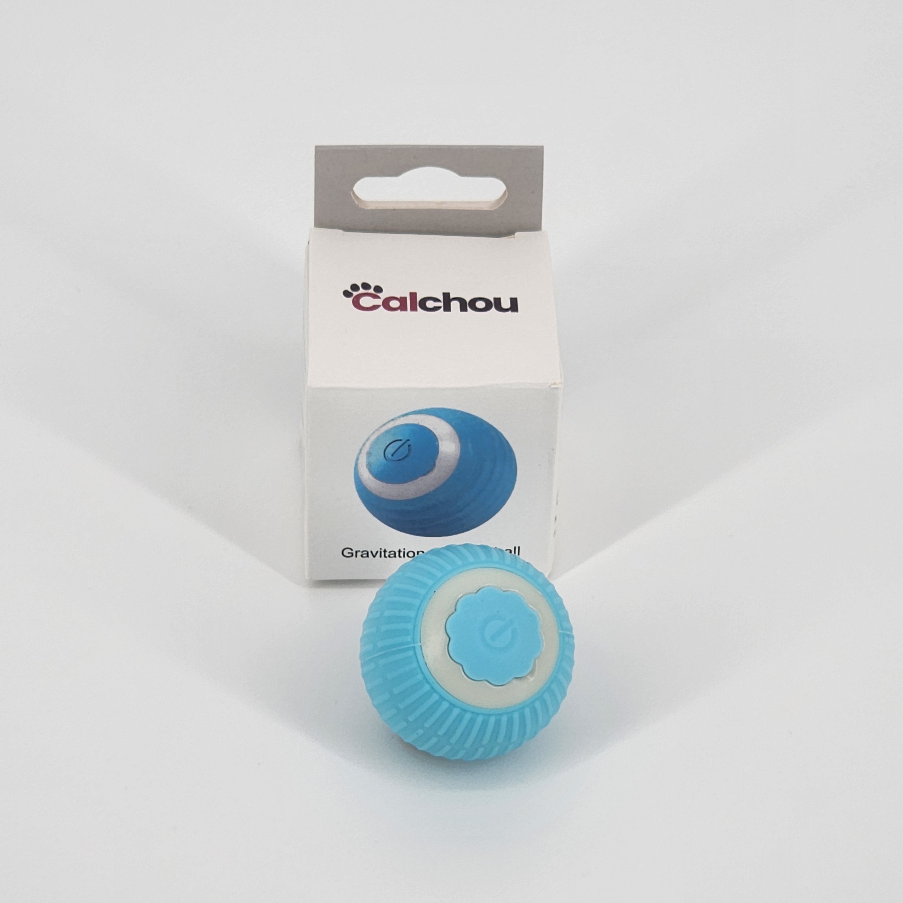 Balle interactive silencieuse pour chats Calchou