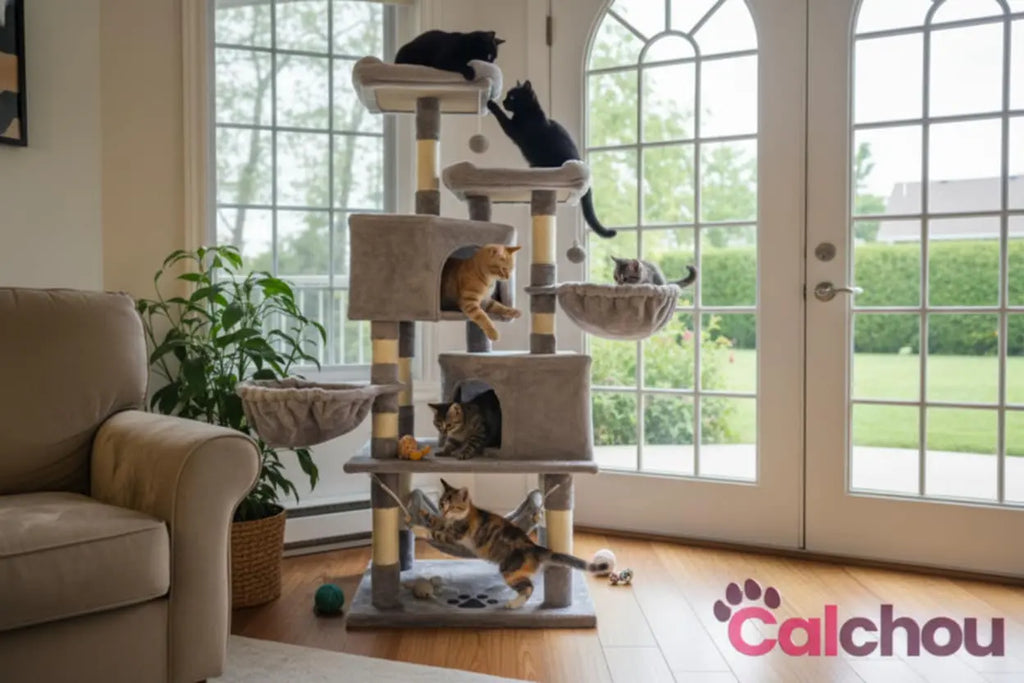 Arbre à chats Grisou Calchou