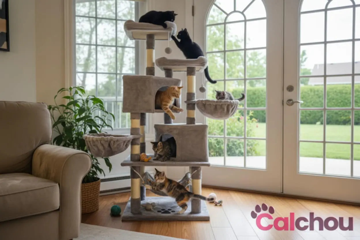 Arbre à chats Grisou Calchou