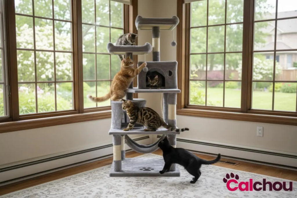 Arbre à chats Mistigris Calchou
