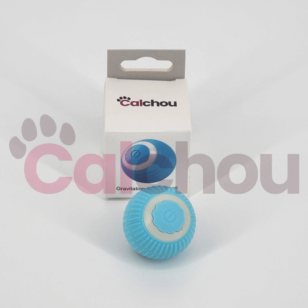 Balle interactive silencieuse pour chats Calchou