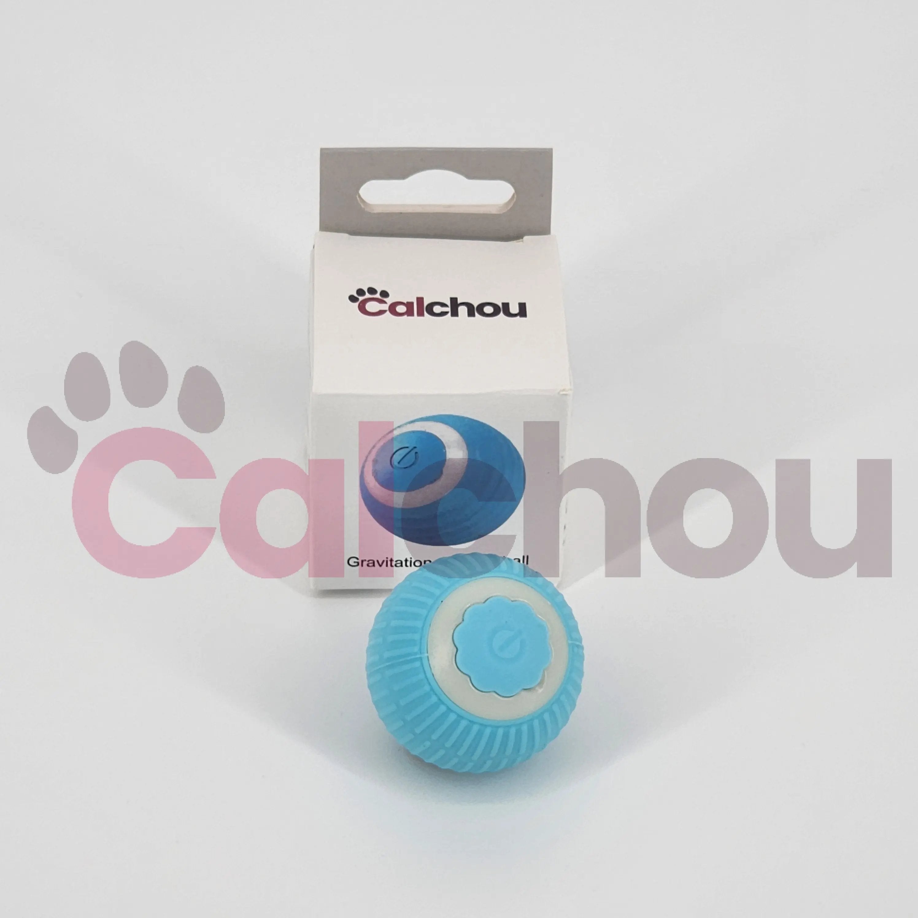 Balle interactive silencieuse pour chats Calchou