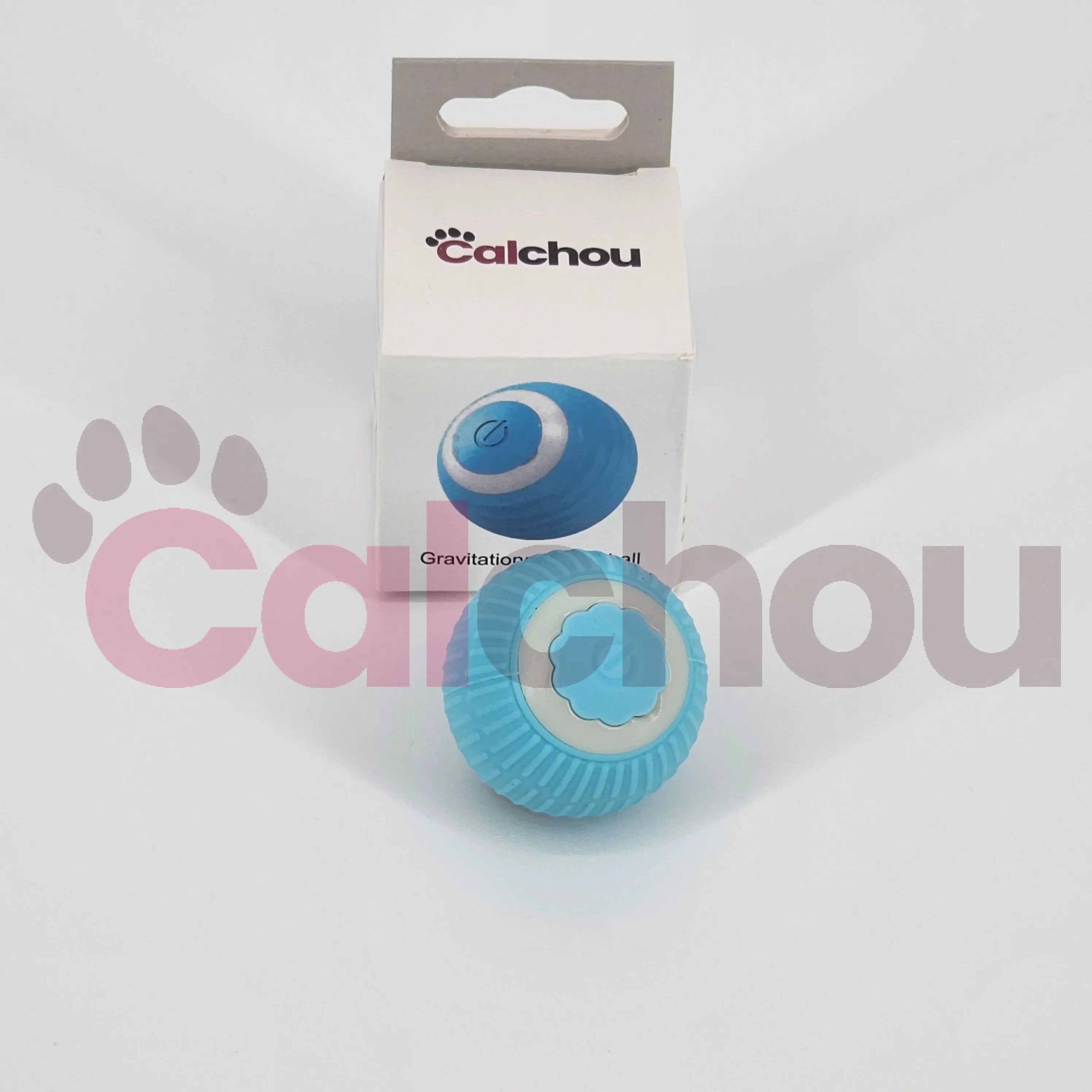 Balle interactive silencieuse pour chats Calchou
