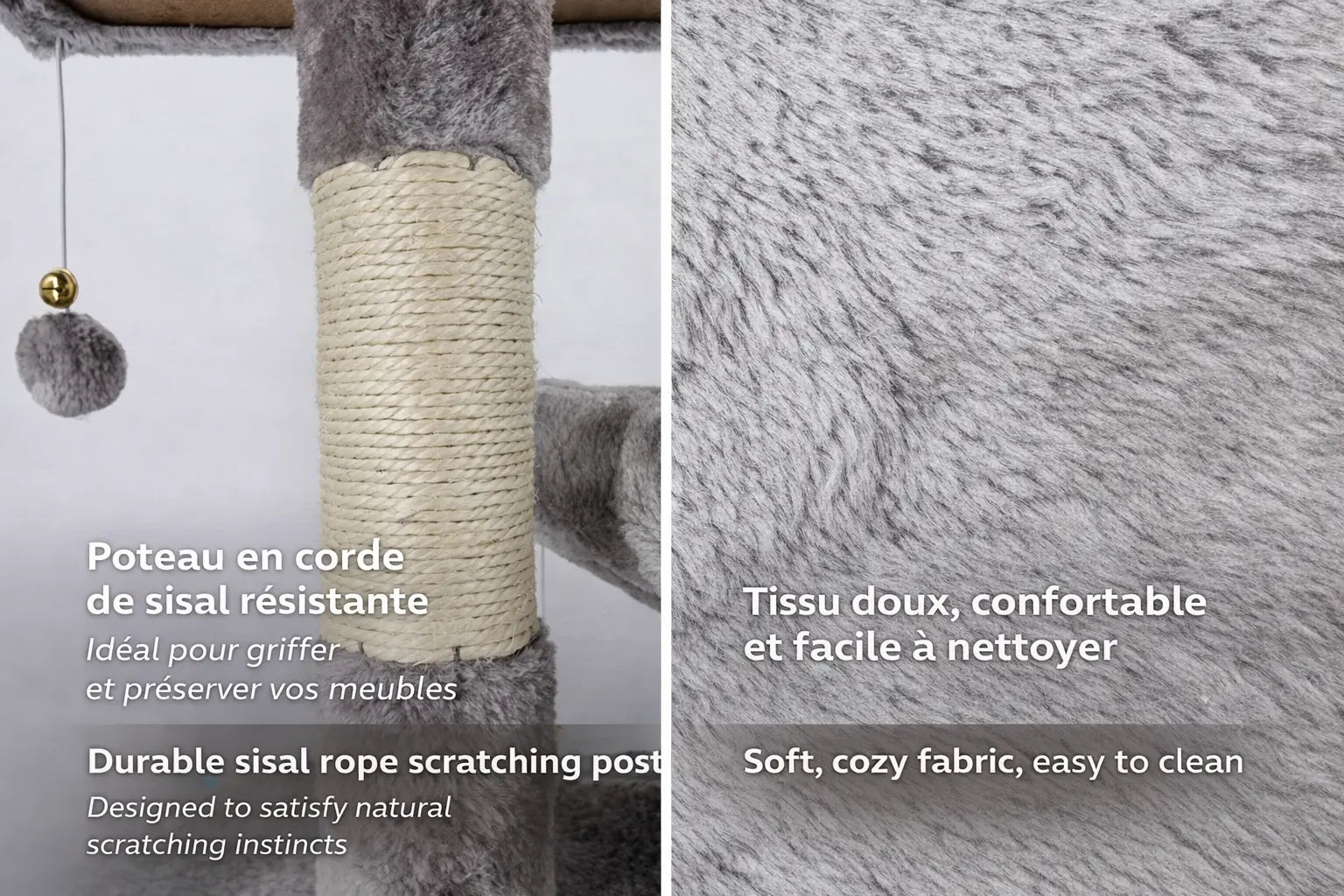 Arbre à chats Grisou Calchou