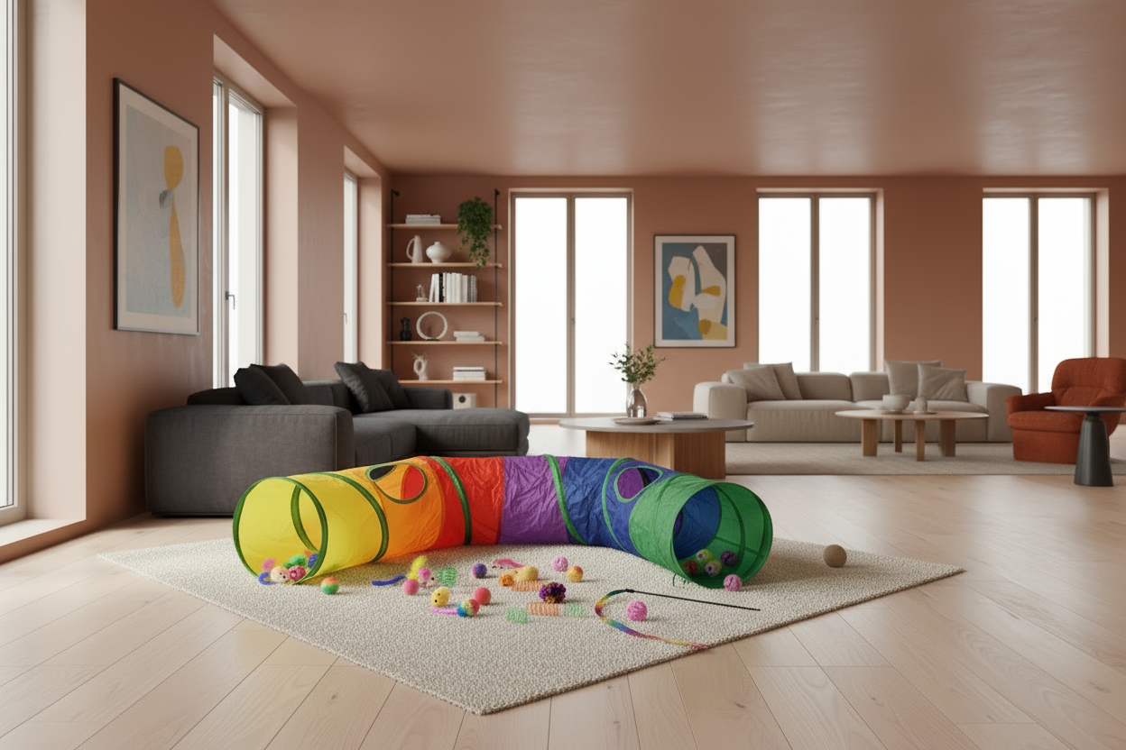 Lot de jouets premium pour chats Calchou