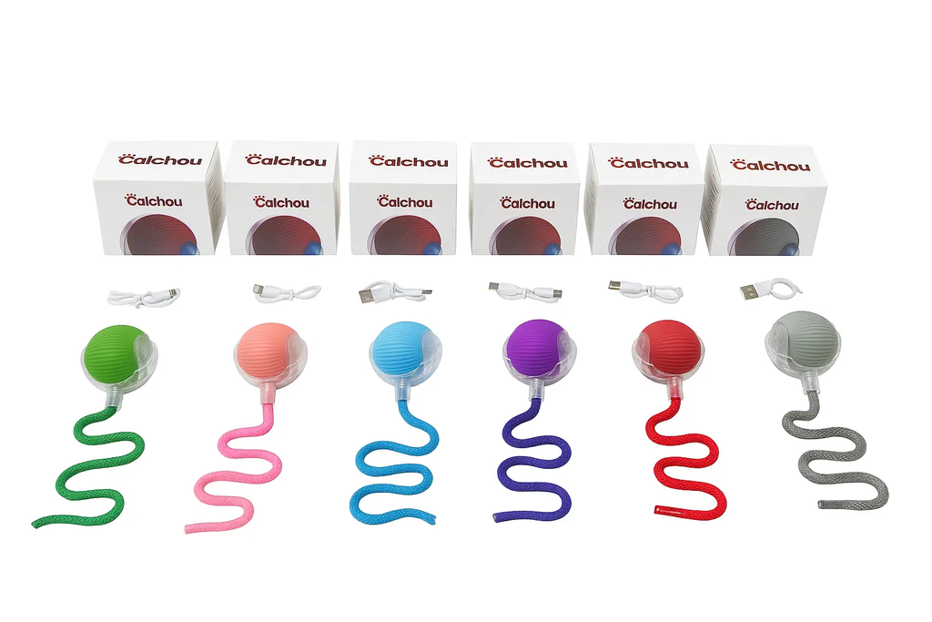 Lot de jouets premium pour chats Calchou