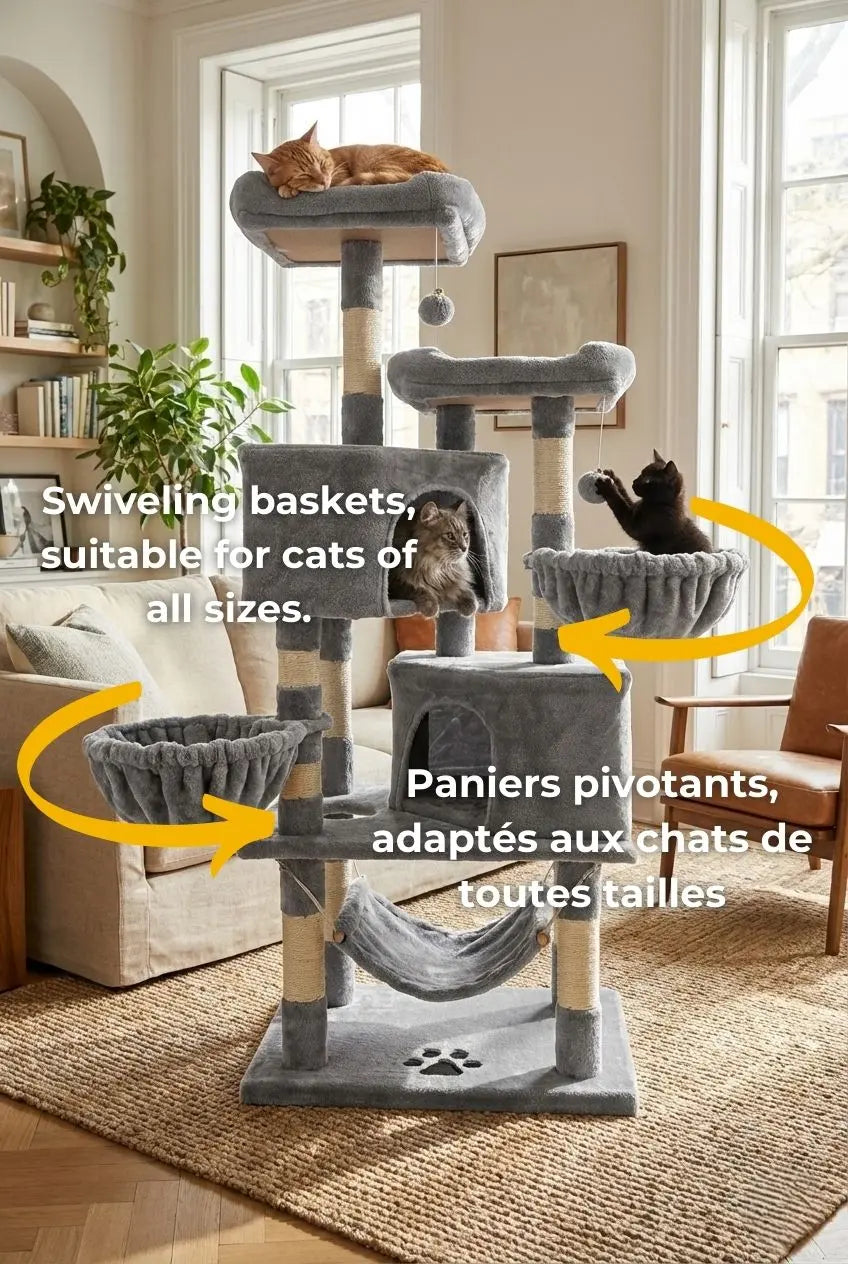 Arbre à chats Grisou Calchou